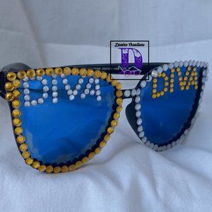 Two-Toned Diva Sunglasses